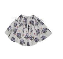 Load image into Gallery viewer, Blue Floral Pocket Skirt No.219