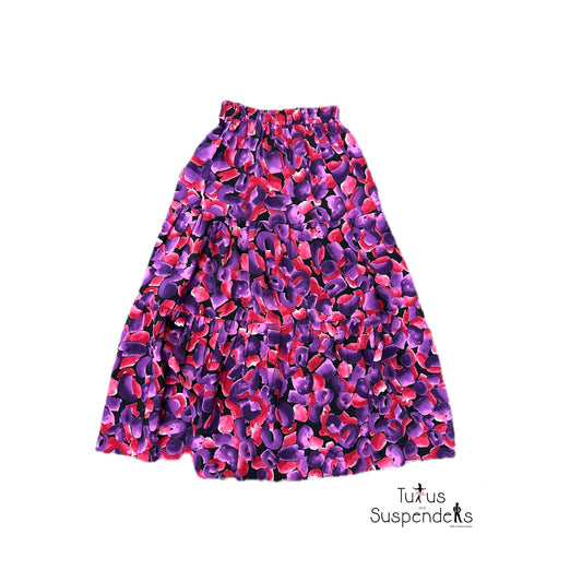 Aliza Fuschia Maxi Skirt J251-6233