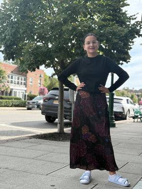 Custom Print Slip Skirt TS225