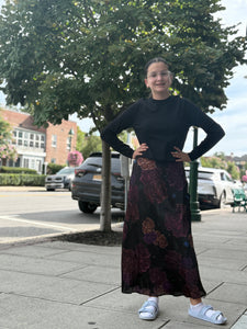 Custom Print Slip Skirt TS225