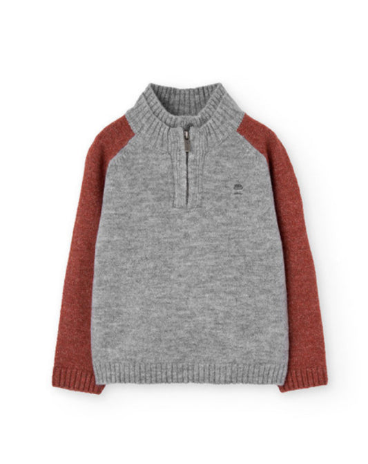 Half Zip Knit Pullover 732068