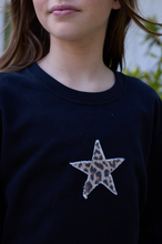 Load image into Gallery viewer, Leopard Star Sweatshirt KCC21