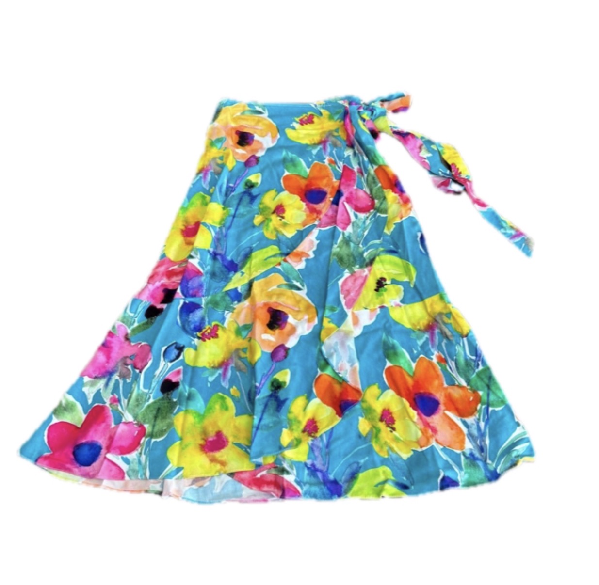 Yael Floral Midi Wrap Skirt J261-6623