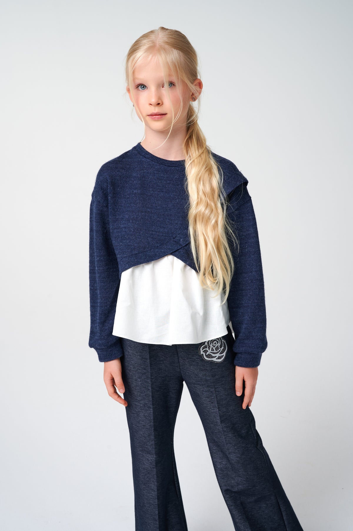 BLL0097 Combined Blouse