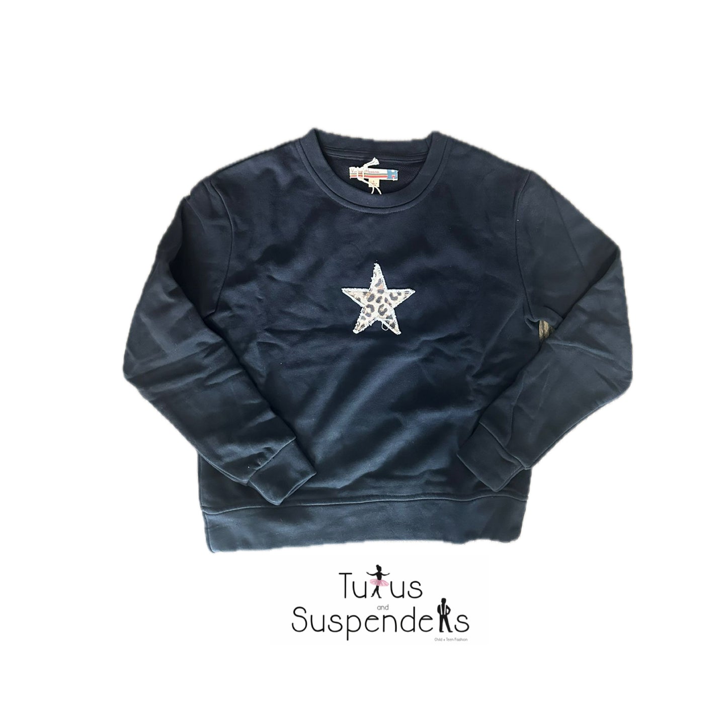 Leopard Star Sweatshirt KCC21