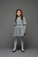 Load image into Gallery viewer, C508-5490 Grey Puffy Sleeve Top