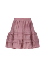 Load image into Gallery viewer, C508-5700 Silky Ruffle Skirt