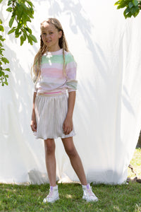 Nikki Pearl Plisse Skirt N402-5701