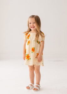 Pleated Petals Dress 6602YW