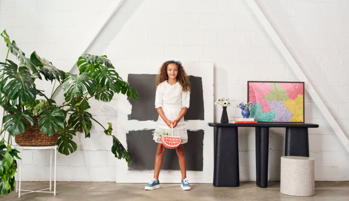 White Eyelet Skirt 1843