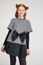 Load image into Gallery viewer, Boucle Bow Drop Waist Dress DS02194