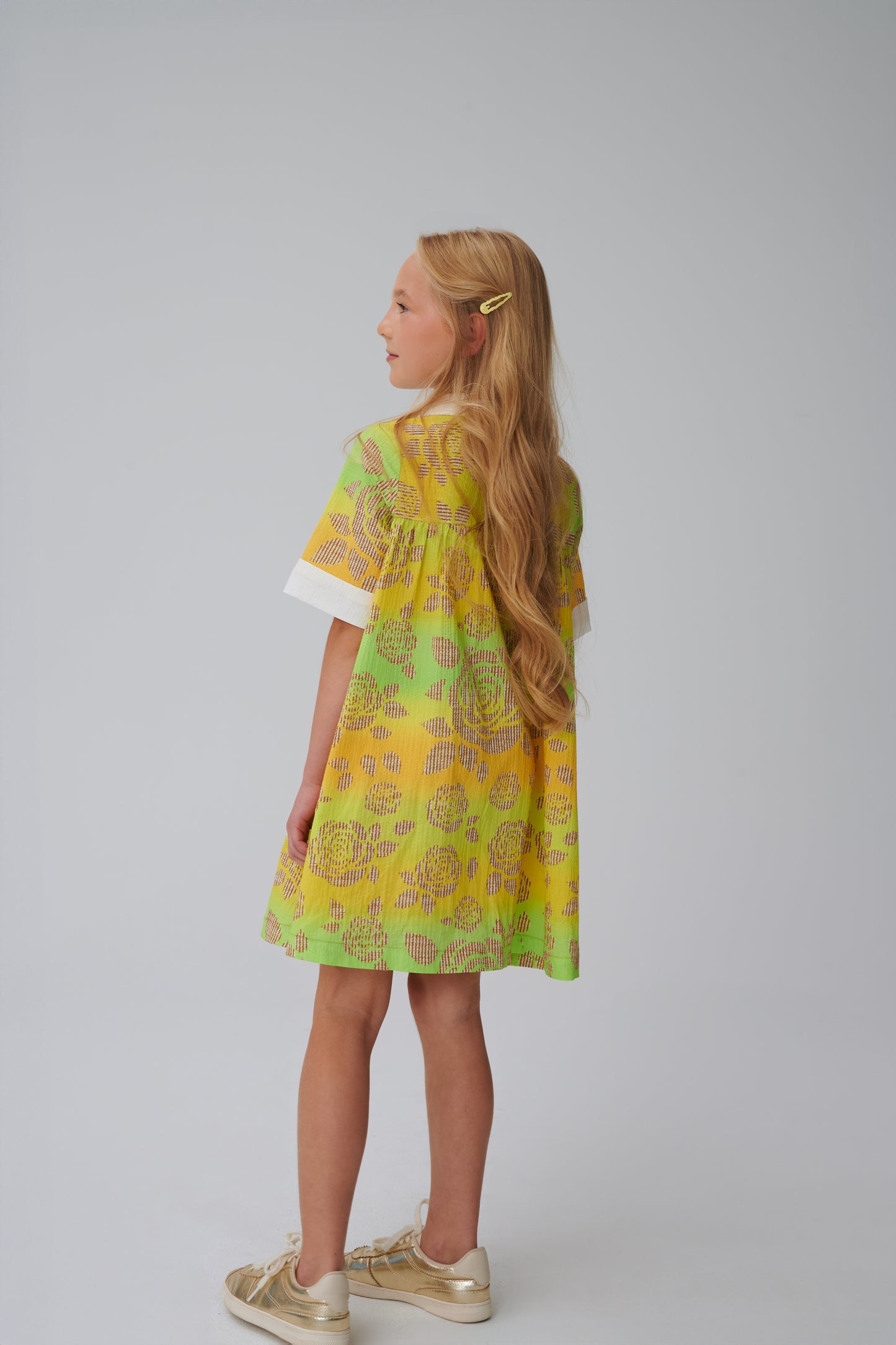 Collared Short Sleeve Dress DS02210