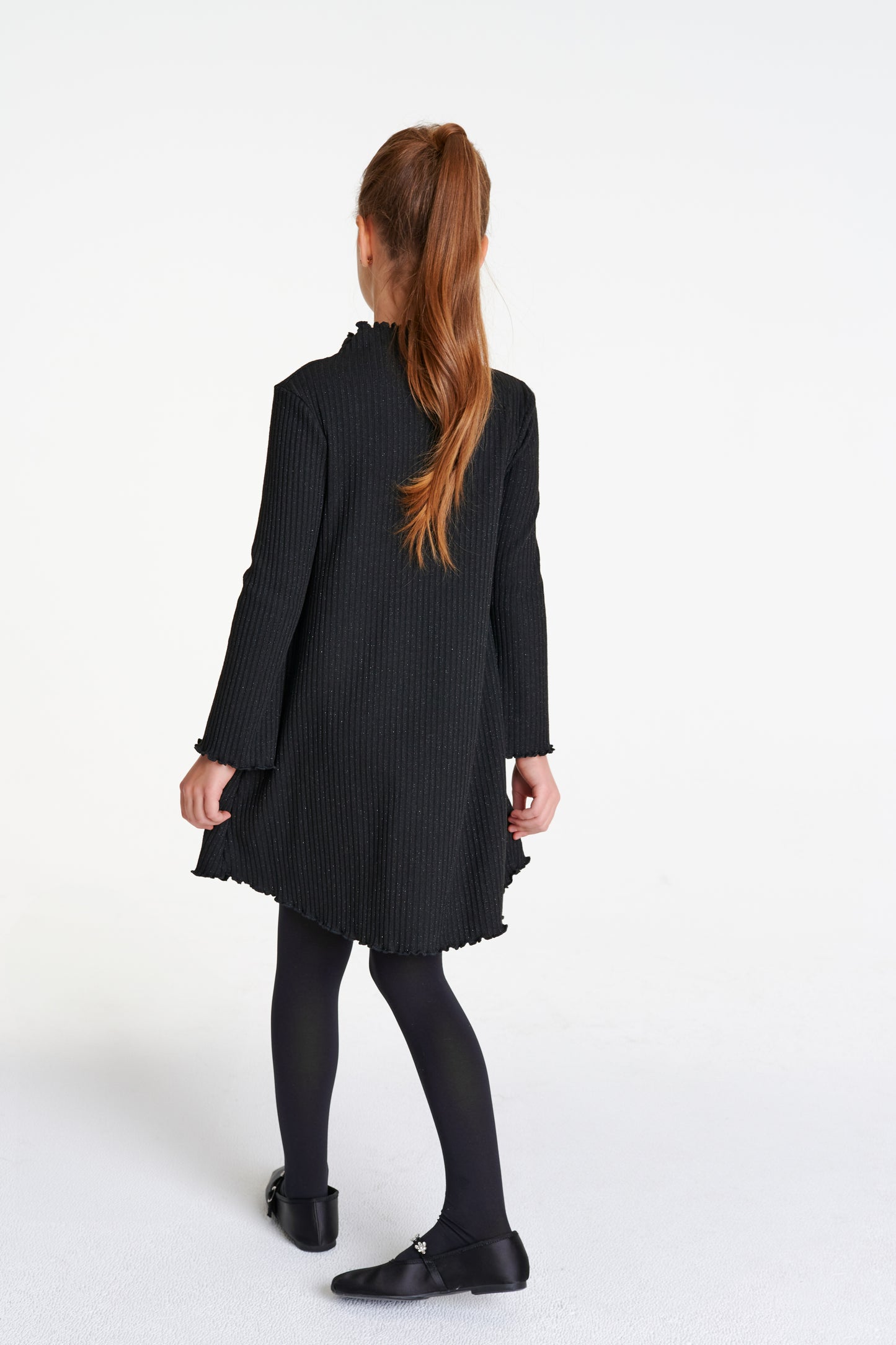 Ribbed Bow Dress DSL0476