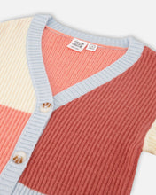 Load image into Gallery viewer, Colorblock Knit Cardigan F20KT32