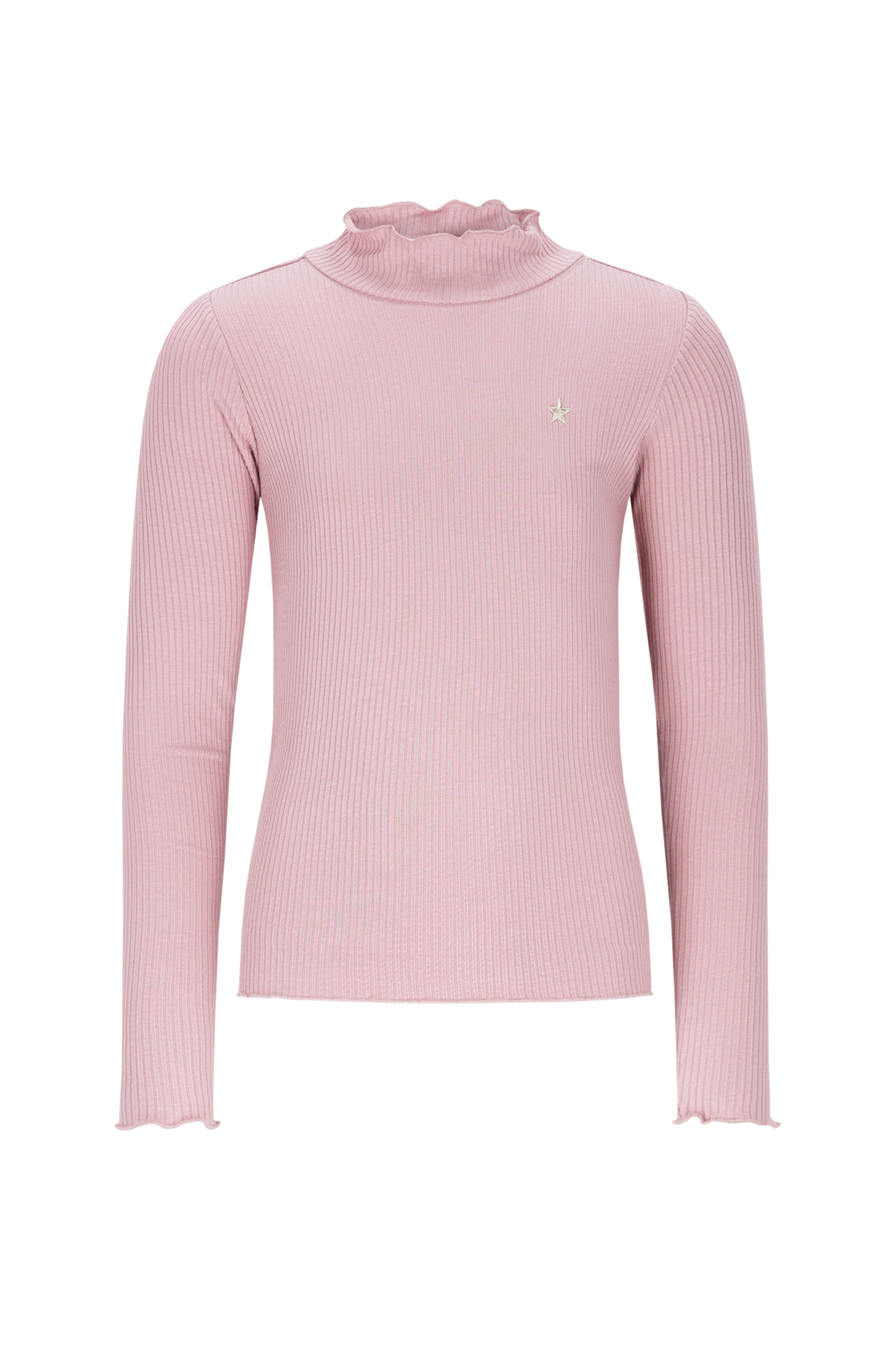F508-5400 Ribbed Mockneck