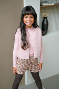 F508-5400 Ribbed Mockneck