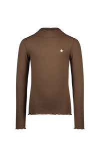 F508-5400 Ribbed Mockneck