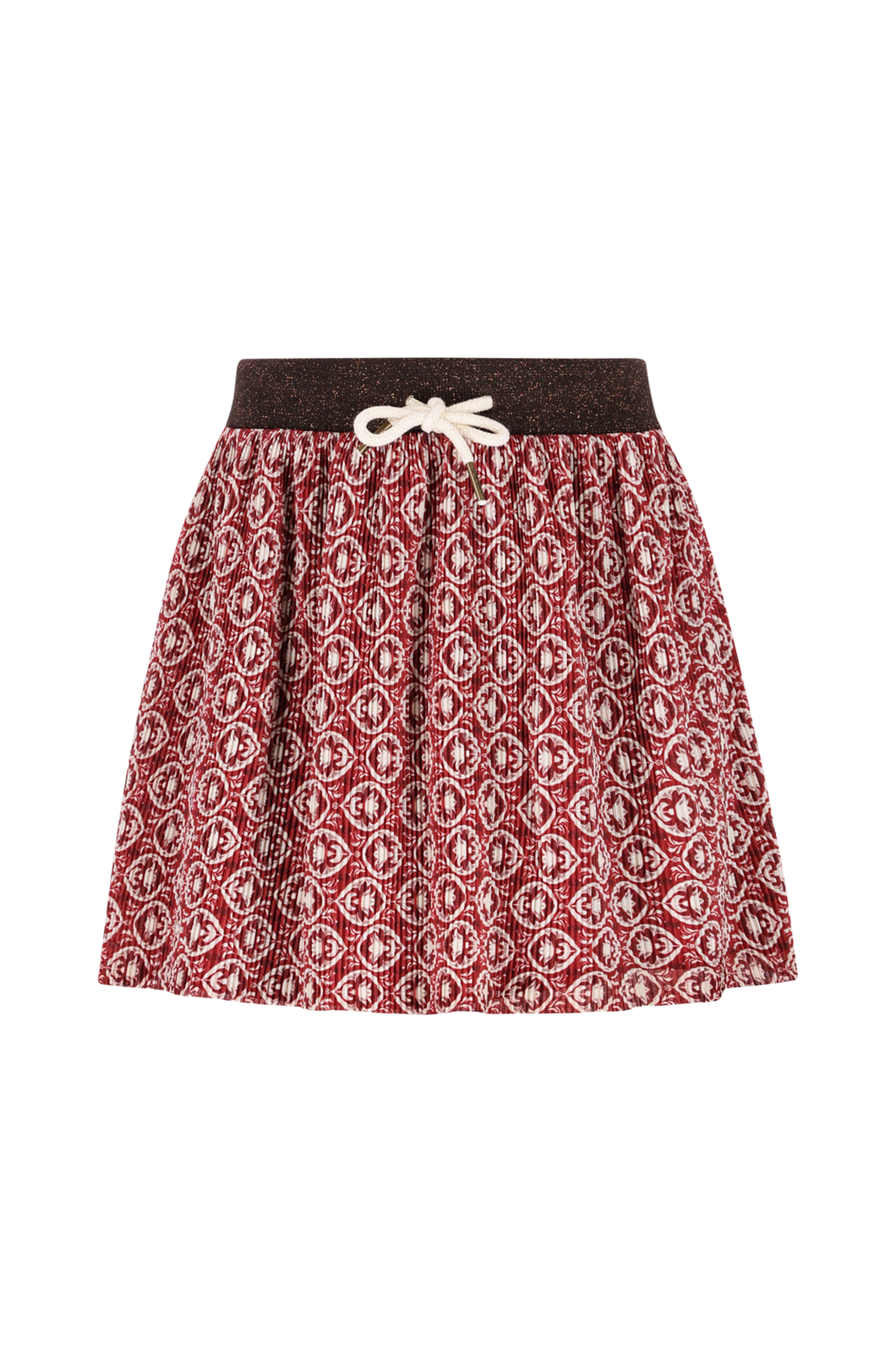 F508-5703 Plisse Mesh Skirt