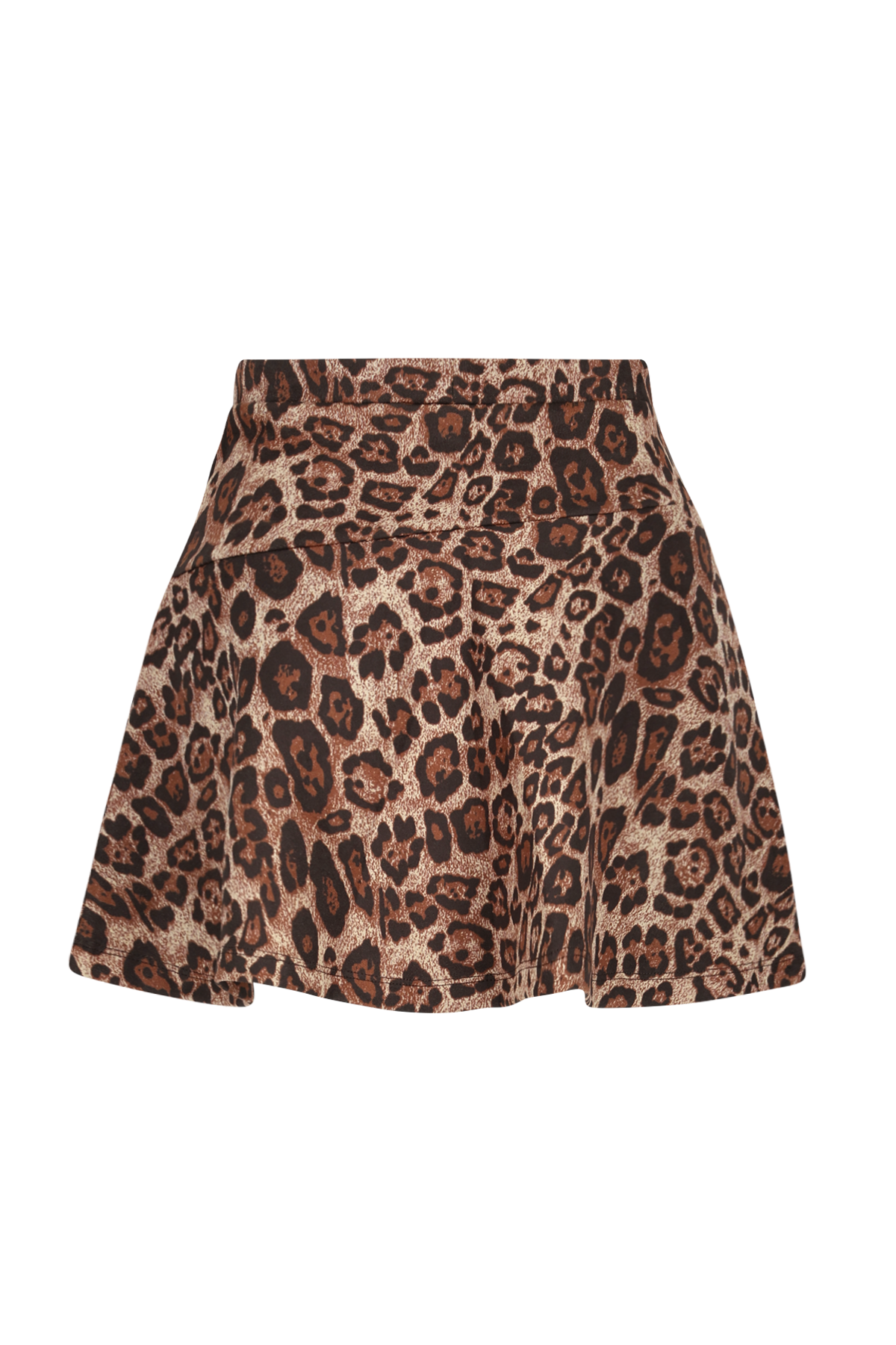 F508-5710 Animal Print Skirt