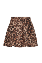 Load image into Gallery viewer, F508-5710 Animal Print Skirt