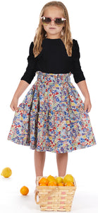 Floral Skirt M-5618