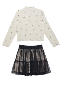Bows and Tulle 2 Piece Set 7522CM