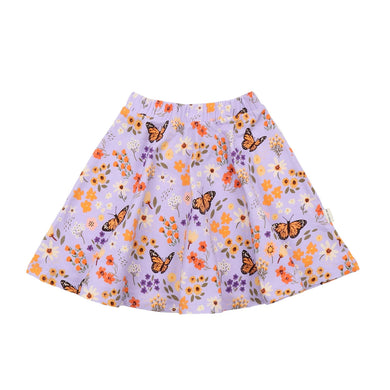 Flowers and Butterflies-Skirt