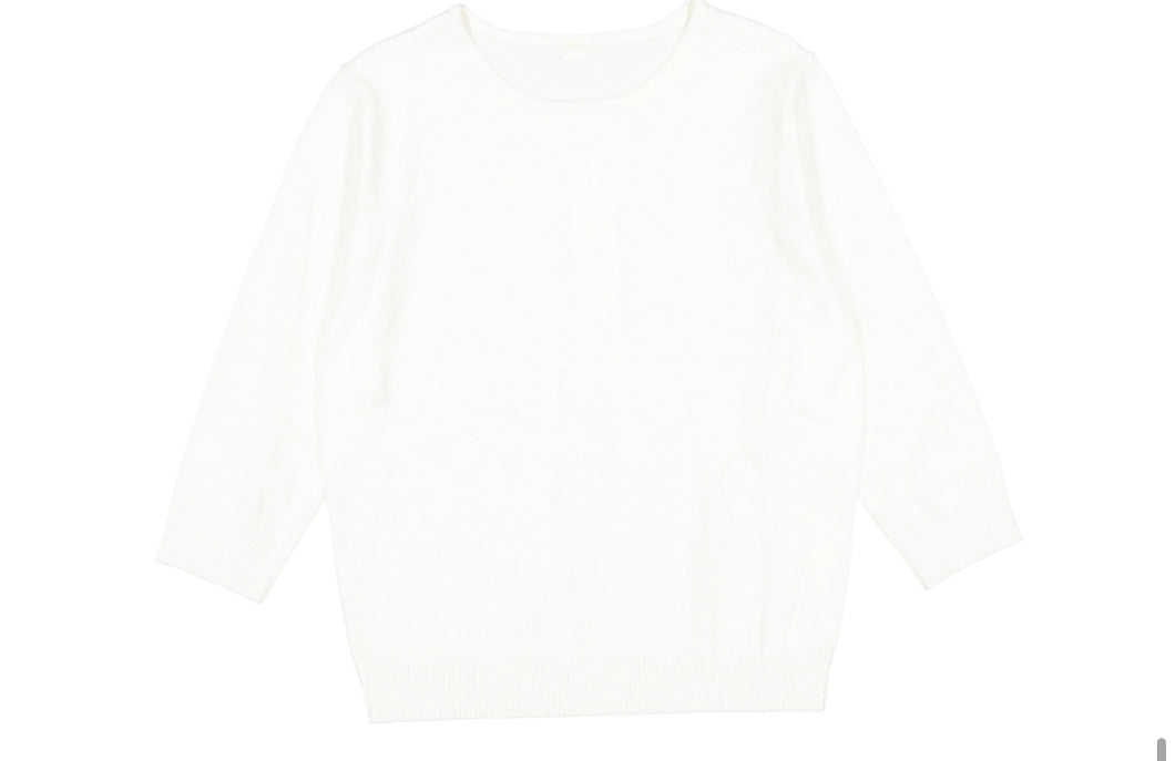 Knit 3/4 Top D-1827