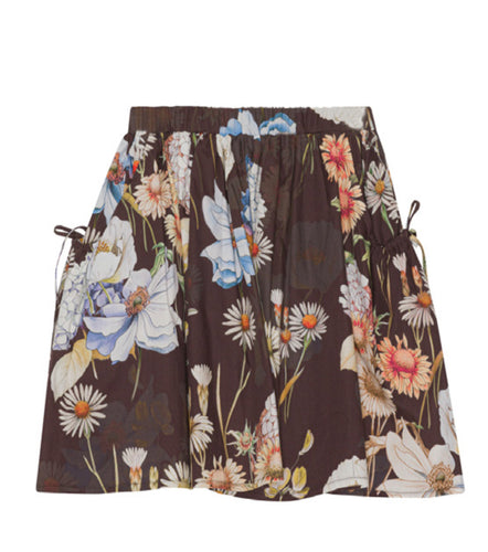 Floral Pocket Skirt No.219