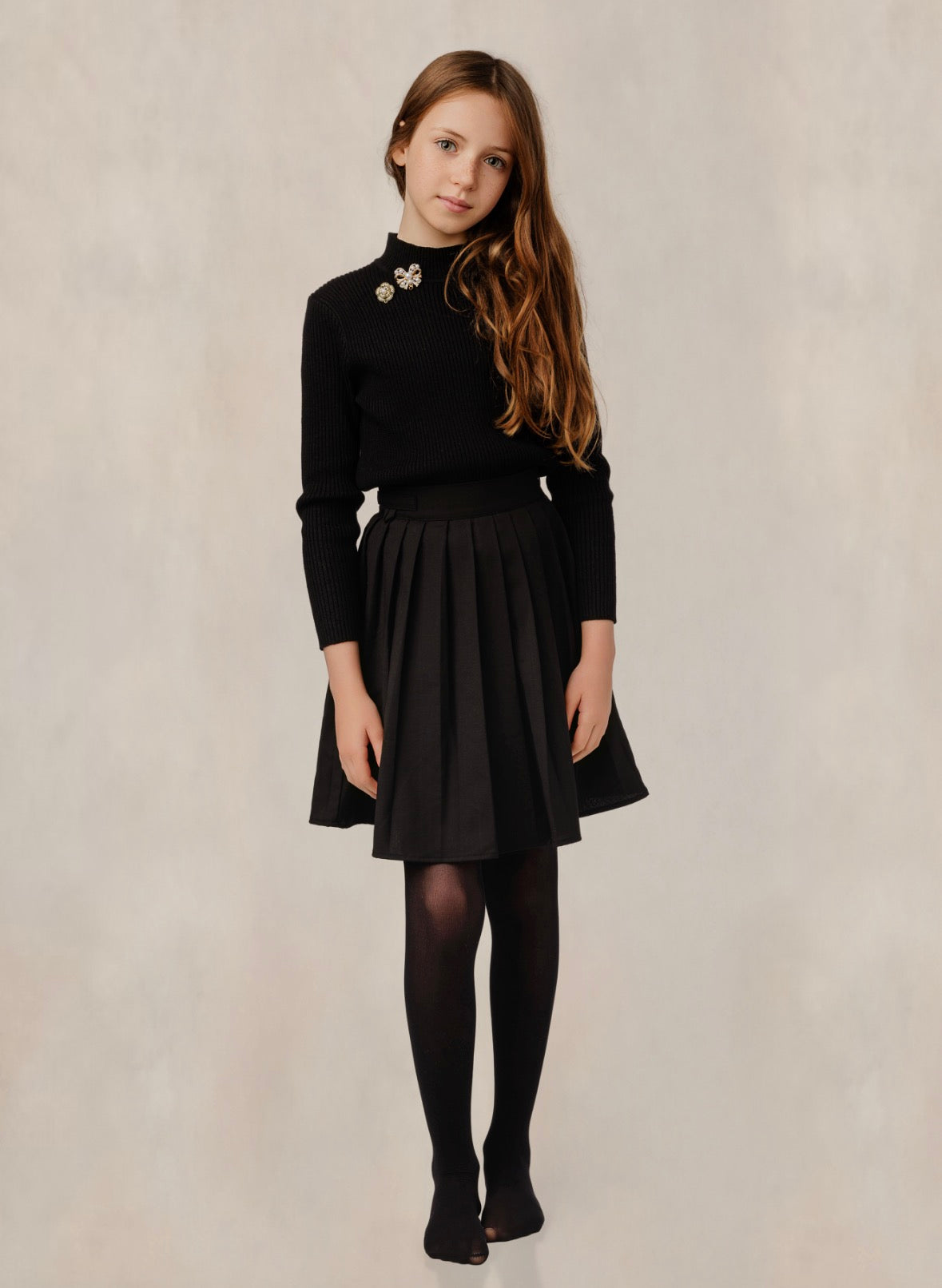 Ribbed Mockneck GW6217T-A/B