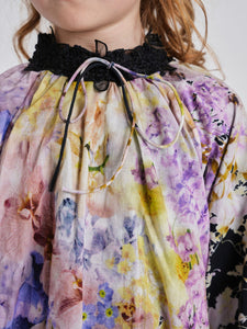 Multi Color Floral Flowy Dress GW23485-A