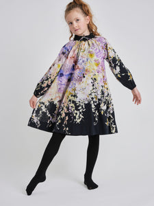 Multi Color Floral Flowy Dress GW23485-A