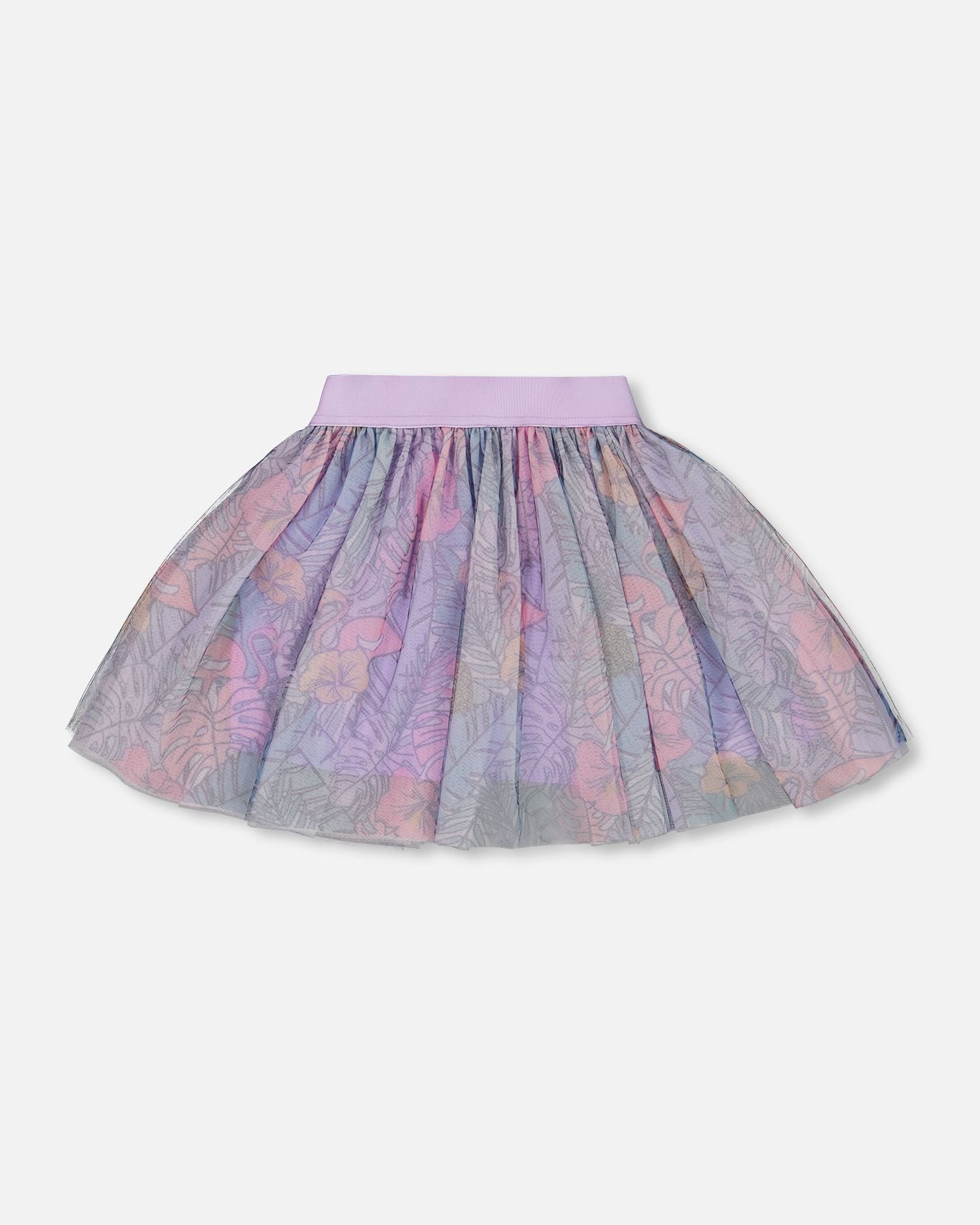 Printed Mesh Skirt G30H80