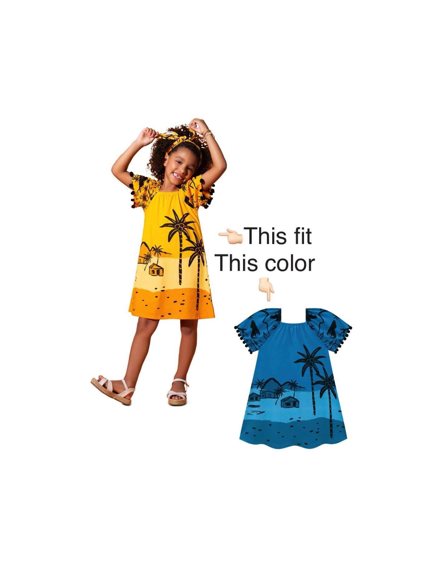 Blue Oasis Dress 601273