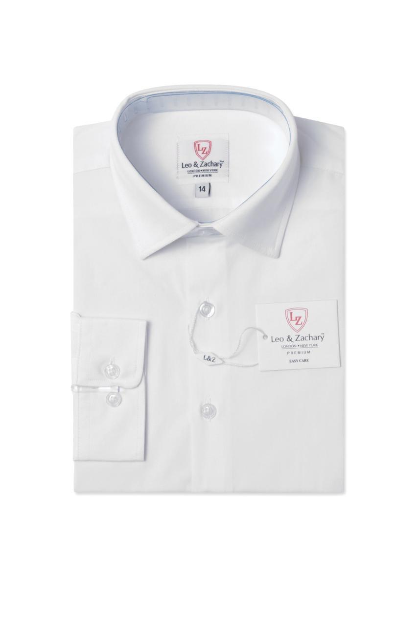 White Performance Tech Stretch L/S Dress Shirt ts 500