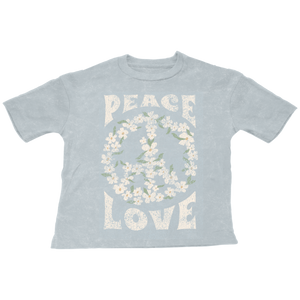 Peace ☮ and Love ❤️ Super Tee TWSP24-GST003