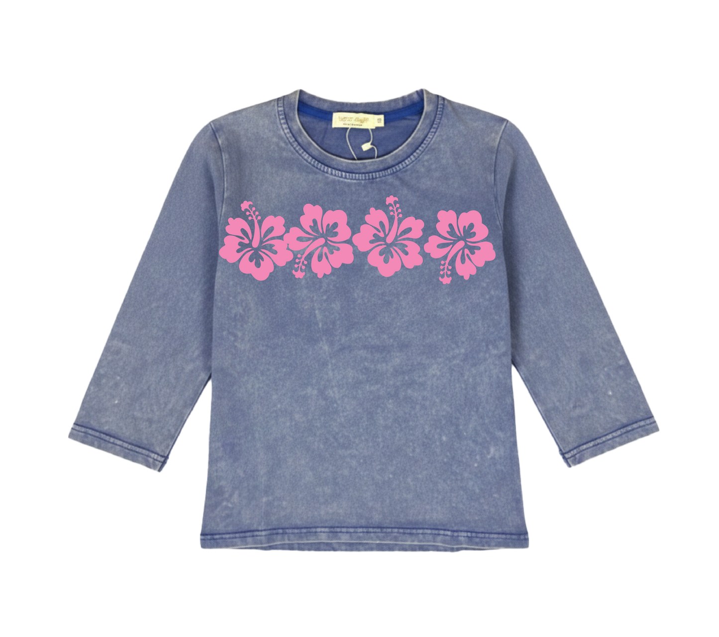 Hibiscus Flowers Print Tee