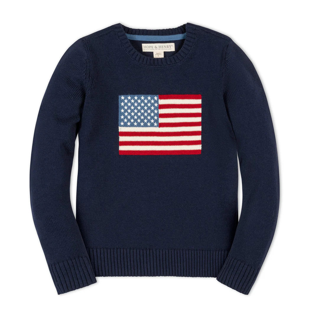 Crewneck Flag Sweater