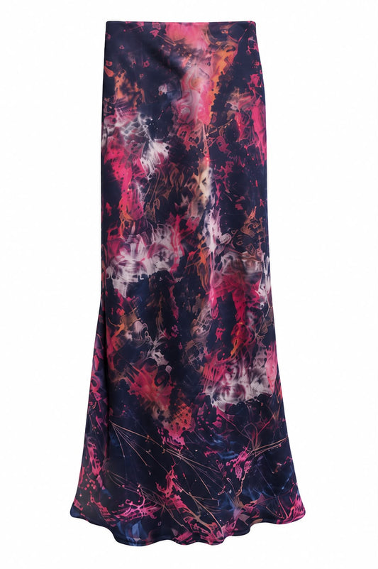 Leah Multi Print Slip Skirt J262-6683