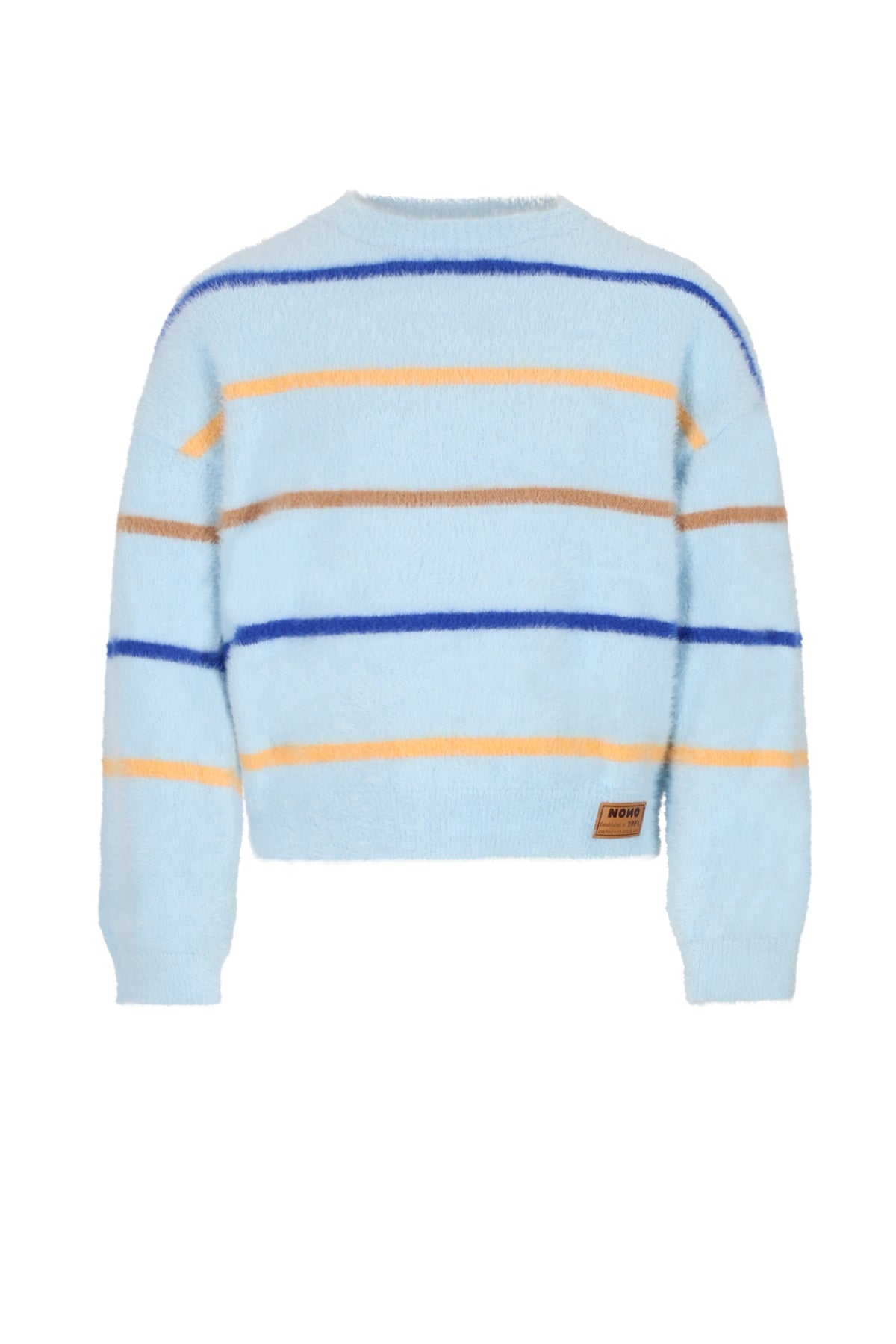 N608-5312 Keson Blue Knitted Soft Sweater