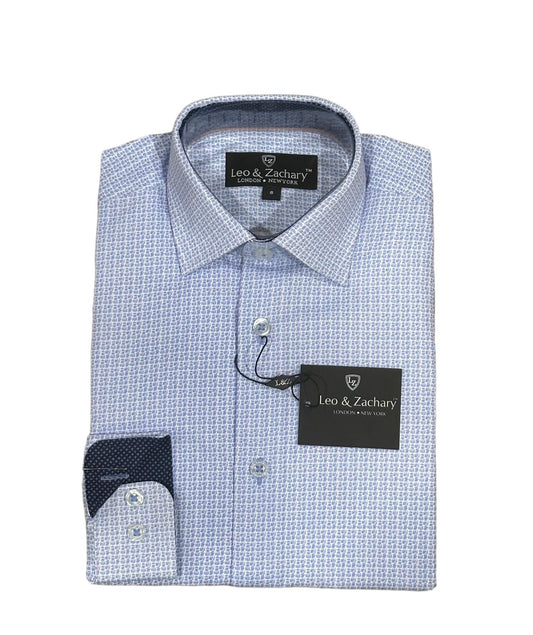 Azure Graph L/S Dress Shirt 5973