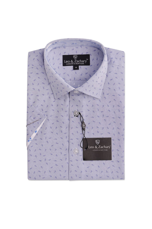 Coco Kay Strikes Short Sleeve Dress Shirt 5989