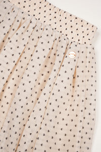 Ninu Heart Mesh Skirt N412-5700