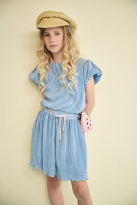Miron Plisse Dress N502-5802