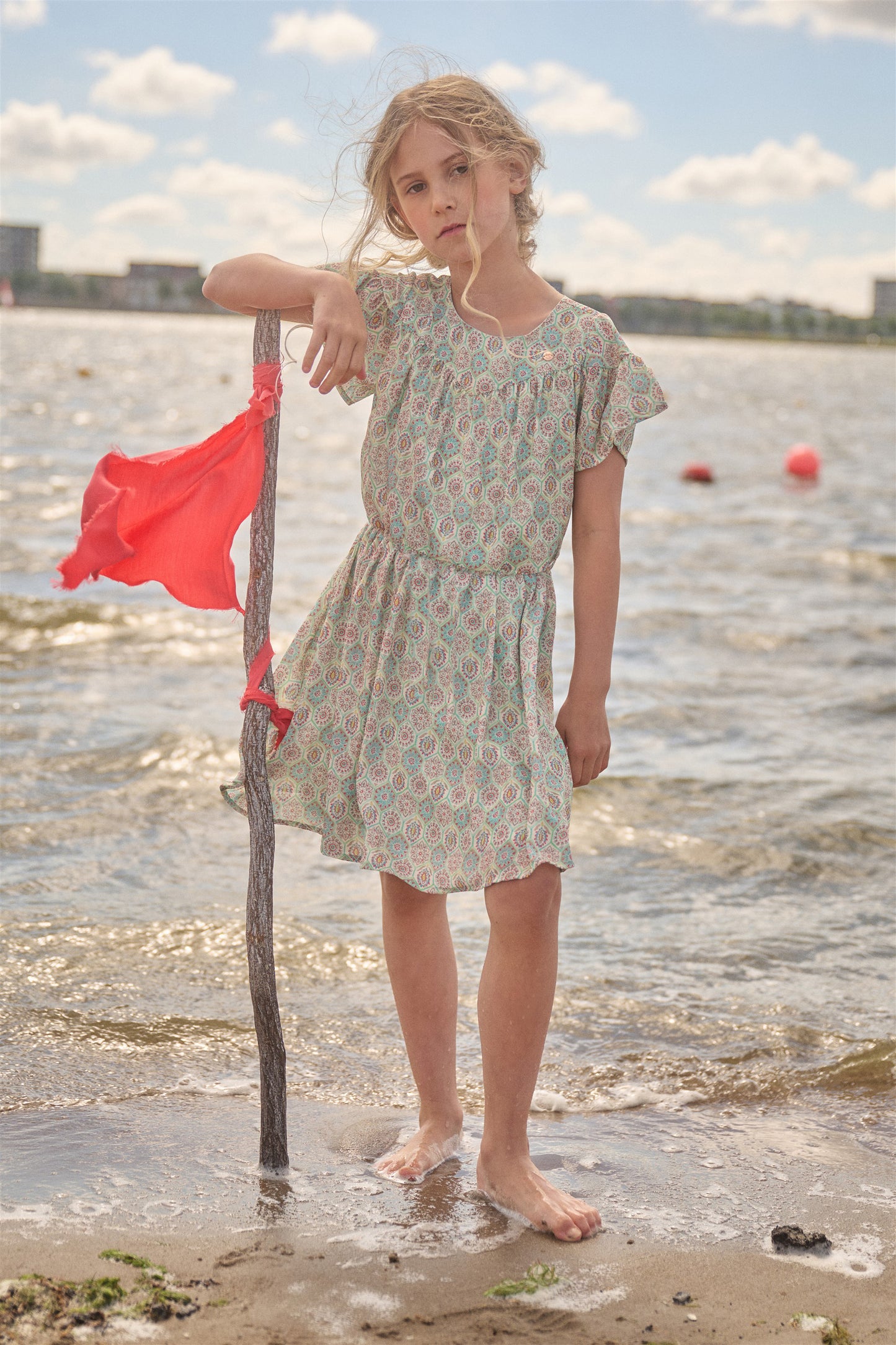 Merle Tiles Dress N502-5806