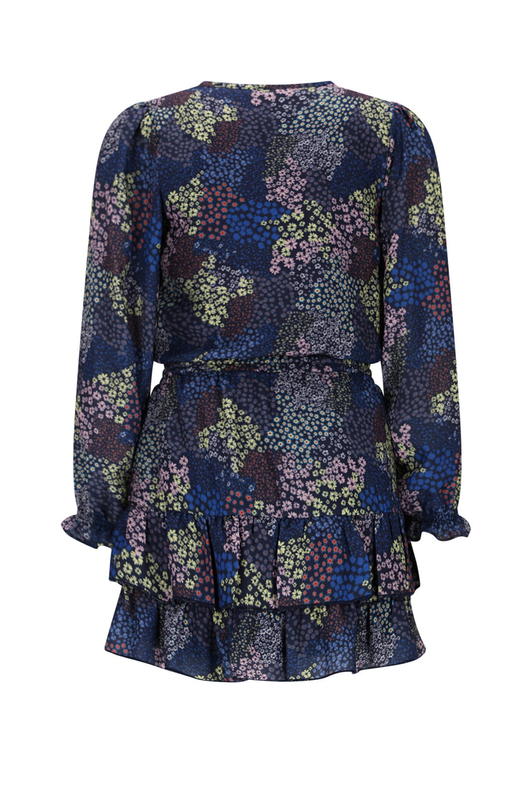 N508-5805 Navy Floral Dress