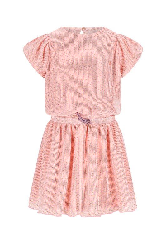 Miron AOP Plissee Dress S/SL N512-5800