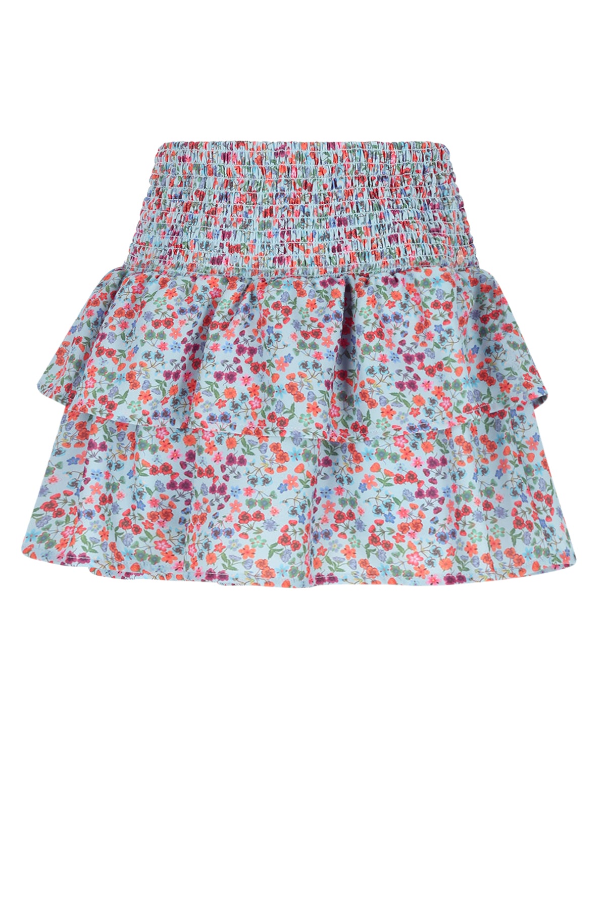 Nika AOP Smocked Skirt N602-5702