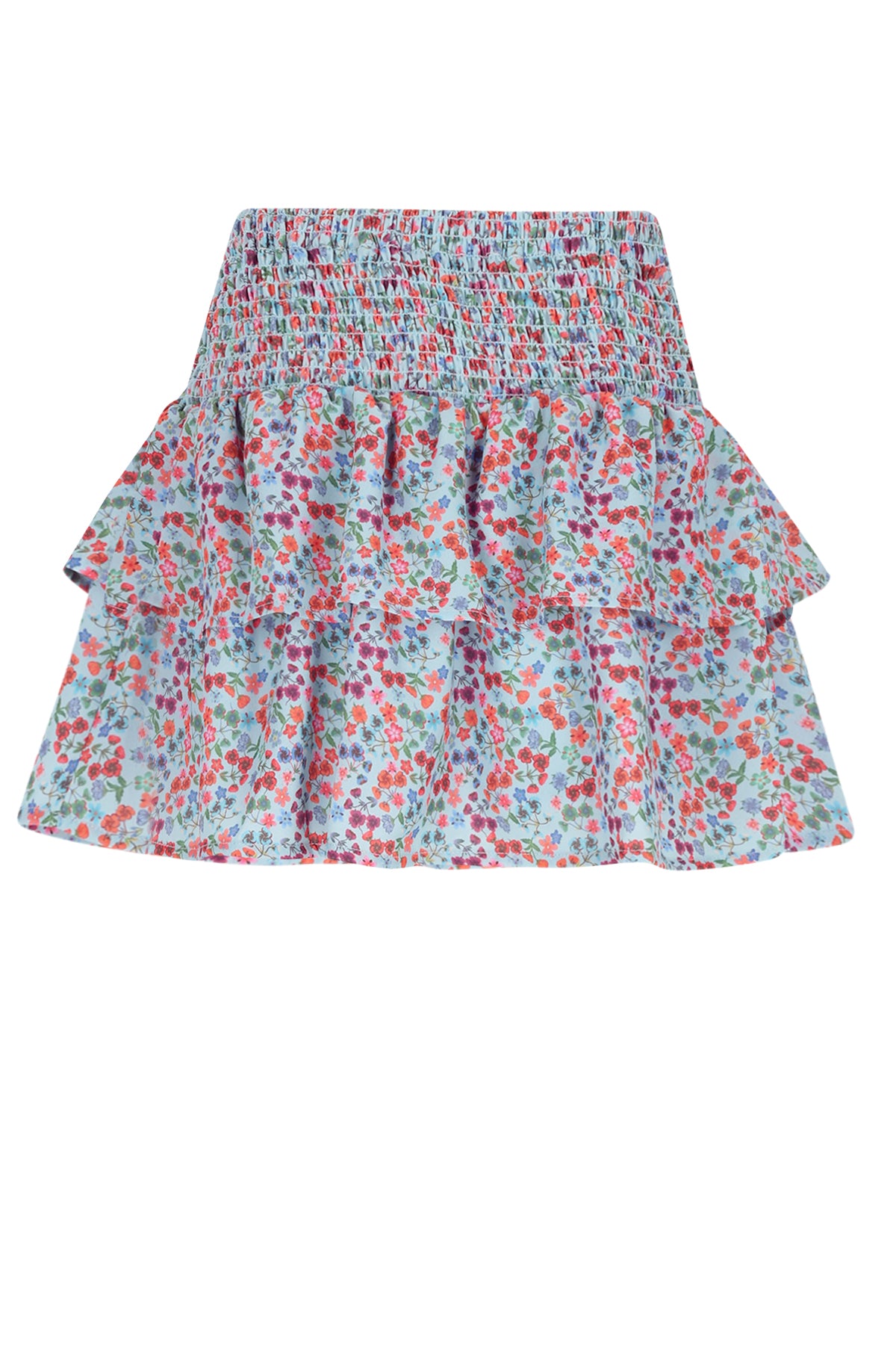 Nika AOP Smocked Skirt N602-5702