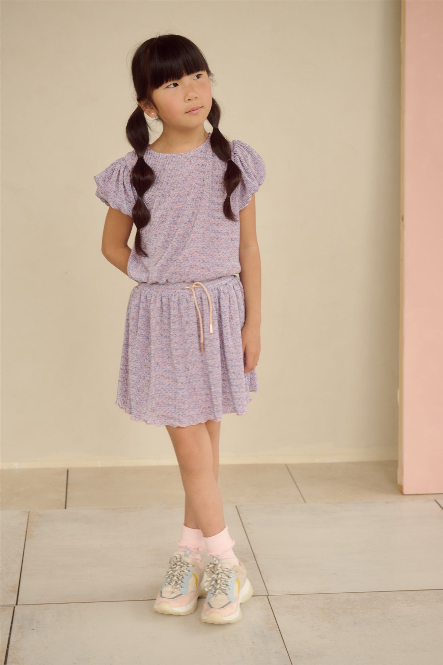 Miron Plisse Dress N602-5801